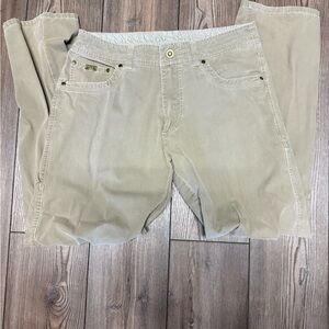 Kuhl Men's Light Tan Pants Size 33x32